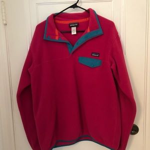 Patagonia Synchilla in “Portfolio Pink” - LIKE NEW